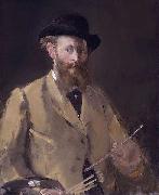 Edouard Manet Selbstportrat mit Palette china oil painting artist